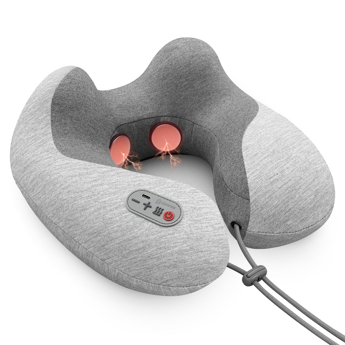 Comfier Massaging Neck Pillow Is a Must for Travelers and More