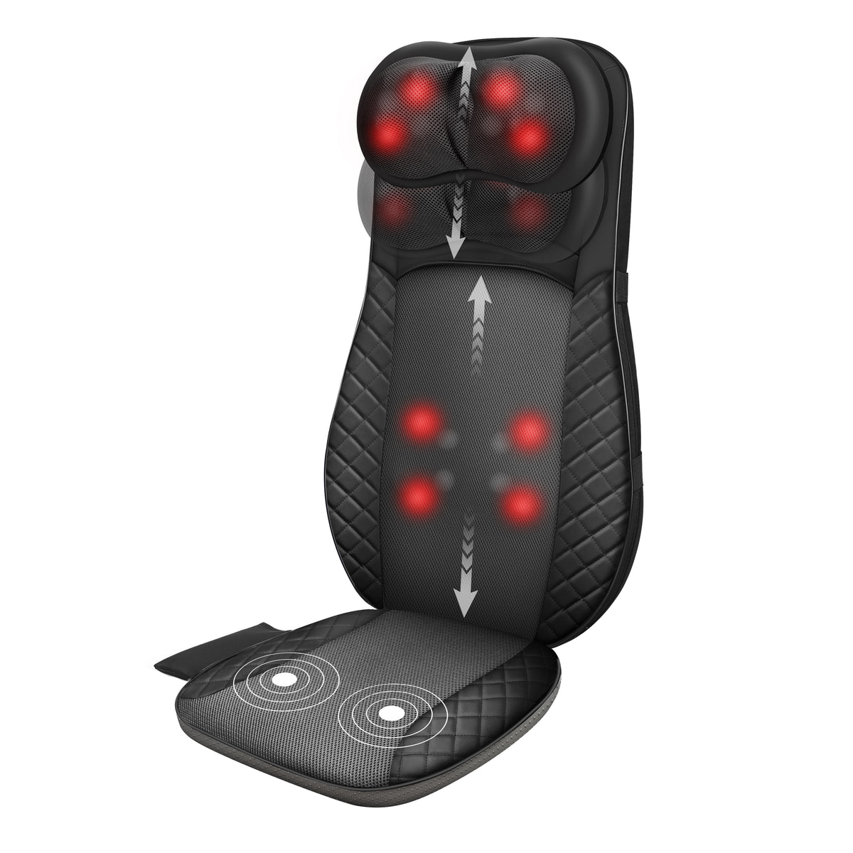 COMFIER CF-2118 Shiatsu Neck & Back Massager with Heat, Massager