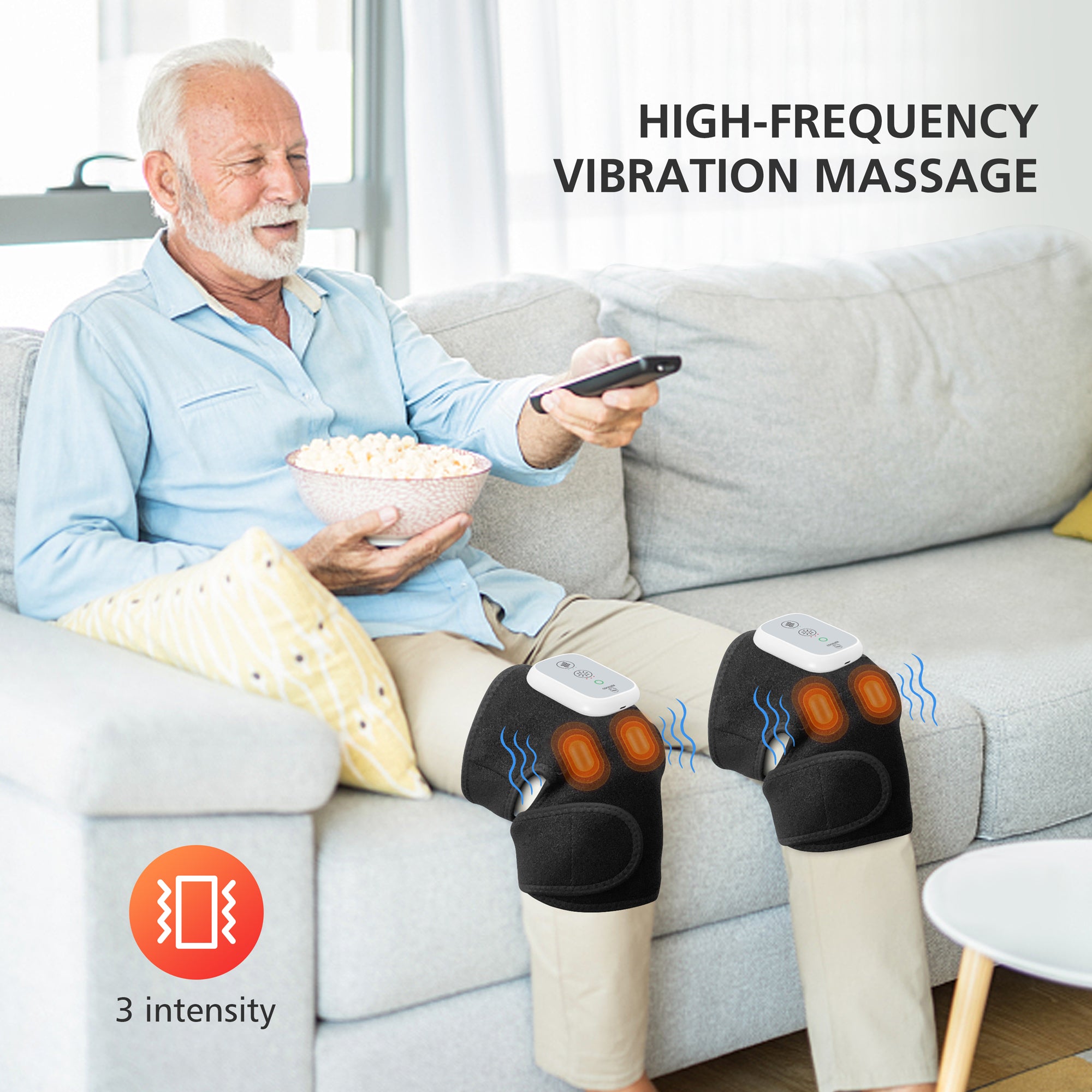  COMFIER Cordless Back Massager with Heat